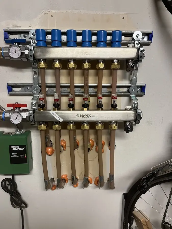 Plumber performing Leak Detection at a residential property in Lenwood